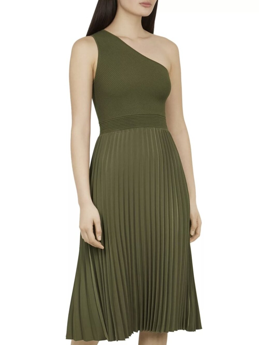 Ted Baker Miriom Asymmetric Knitted Midi Dress